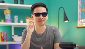 KAMERA KACAMATA - Kemajuan teknologi ciptakan inovasi kamera kacamata, dilengkapi dengan banya fitur canggih. - Foto tangkap layar YouTube/GadgetIn.