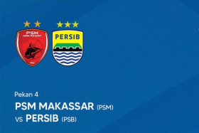Berikut line up PSM vs Persib dalam jadwal Liga 1 pekan keempat. (Foto: Instagram/@liga1match).