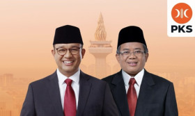 PKS resmi mengusung pasangan Anies Baswedan dan Sohibul Iman sebagai bakal calon gubernur dan bakal calon wakil gubernur Jakarta. Foto @pk_sejahtera.