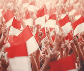 BUKTI PENGARUH KERAJAAN INDONESIA SANGAT BESAR - Ilustrasi bendera negara Indonesia. Berikut 6 negara yang pernah jadi bagian Indonesia. Foto: Ilustrasi/Freepik.