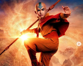 Poster serial live action Avatar: The Last Airbender di Netflix. Berikut deretan fakta menariknya. (Instagram/@avatarnetflix).
