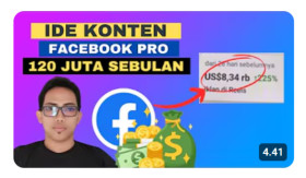 TIPS- Hasilkan 125 Juta Rupiah per Bulan dengan Ide Konten Facebook Tanpa Ribet (Sumber: Tangkap Layar Youtube @baweantvchannel)
