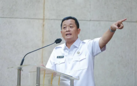 TERSANGKA MALING UANG RAKYAT - Ema Sumarna jadi tersangka dalam kasus dugaan korupsi pengadaan CCTV. -humaskotabandung