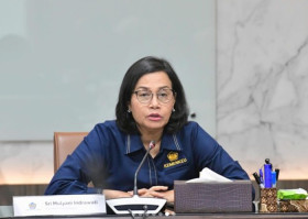 REALISASI PENYALURAN THR - Menteri Keuangan Sri Mulyani melaporkan penyaluran tunjangan hari raya mencapai Rp13,4 T per 24 Maret ini. (Instagram/@smindrawati).
