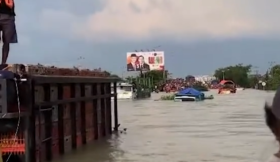 Foto ilustrasi. Kim Jong-un, kembali jadi sorotan dunia setelah dikabarkan marah besar akibat banjir bandang di Provinsi Chagang yang menewaskan 4.000 orang dan memaksa 15.000 lainnya mengungsi. Foto @suara_networkjabar.