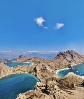(Pemandangan alam labuan bajo/Foto: instagram @labuanbajo_trip)