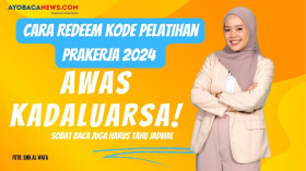Untuk bisa mengakses pelatihan, Sobat Baca harus tahu redeem kode atau penukaran kode. Ini adalah proses yang wajib dilakukan para peserta.