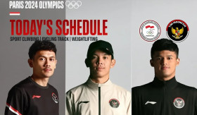 OLIMPIADE PARIS 2024 - Tiga atlet Indonesia siap bertanding di ajang kejuaraan olahraga Olimpiade Paris 2024. -Foto Instagram/@timindonesiaofficial.