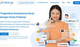 CARA CEK PENGUMUMAN KARTU PRAKERJA - Ilustrasi dashboard Prakerja. Berikut tanda lolos seleksi gelombang 71. (Foto: prakerja.go.id).