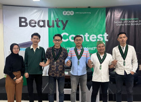 (para kandidat PB HMI bersama pengurus HMI Cabang Bandung/Foto: Rifki)