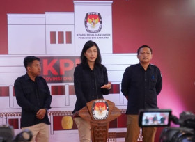 KPU DKI usung tema Penguatan SDM dan Transformasi Jakarta menjadi Kota Global untuk debat perdana cagub-cawagub Jakarta pada Pilkada 2024. (Foto: Instagram/@astrimegatari).