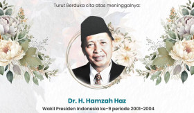 HAMZAH HAZ MENINGGAL DUNIA - Mengenang perjalanan karir Hamzah Haz, meninggal dunia pada usia 84 tahun. -Foto Instagram/@kemenag_ri.