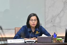 APBN - Menteri Keuangan Sri Mulyani Mengatakan APBN Tetap Solid dan On-Track.- Instagram/smindrawati
