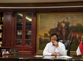 PRABOWO - Prabowo Subianto Mengucapkan Terima Kasih atas Kepemimpinan Presiden Jokowi.-Instagram/prabowo