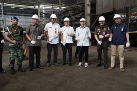 MENDAG - Mendag Zulkifli Hasan Lakukan Pemusnahan 27.078 Ton Baja Tulangan Tidak Sesuai SNI.-kemendag.go.id