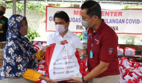 BANSOS - Pemerintah telah cairkan bansos BPNT sebesar Rp1,2 Juta untuk KPM. Coba cek saldo sekarang. - Foto dok.kemensos.go.id.
