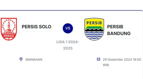 Berikut ini prediksi Persis vs Persib, head to head, susunan pemain hingga link live streaming Liga 1 hari ini. (Foto: Persib).
