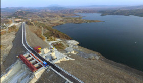 WADUK JATIGEDE - Proyek pembangunan waduk Jatigede Sumedang, harus relakan 28 Desa. -Foto dok.sisemar.sumedangkab.go.id.