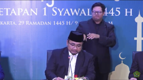 HASIL SIDANG ISBAT - Kementerian Agama Menggelar Konferensi pers Hasil Sidang Selasa 09 April 2024.- Tangkapan Layar YouTube/Kemenag RI