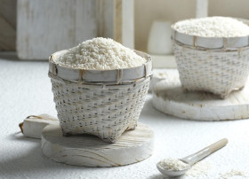 HARGA BERAS ALAMI KENAIKAN - Ilustrasi beras premium. BPS ungkap faktor penyebab harga beras naik. (Foto: Freepik).
