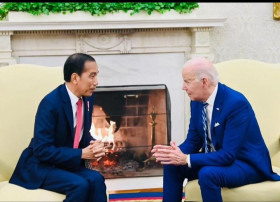 (Jokowi bertemu dengan Joe Biden di Washington DC/Foto : Instagram @jokowi)