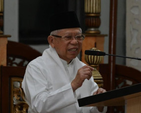 SIAP BERTEMU GIBRAN - Wapres Ma'ruf Amin menyebut akan memberitahu apa saja yang harus dilakukan seorang wakil presiden kepada putra sulung Presiden Jokowi. Instagram/@kyai_marufamin.