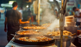 STREET FOOD THAILAND - Cobain kuliner Thailand, street food dengan makanan yang ekstream. - Foto ilustrasi/freepik.