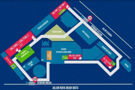 LOKASI PUSAT UTBK 2024 -Ilustrasi denah lokasi ISBI Bandung. Lokasi pusat tes UTBK 2024 yang berada di Bandung. -Ilustrasi Instagram/@isbibandung.