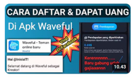 TIPS- Langsung Monet! Cara Daftar & Dapat Uang di Aplikasi Waveful (Sumber: Tangkap Layar Youtube @TH0708)