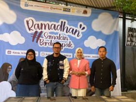 SAJIWA FOUNDATION - Sajiwa Foundation Gelar Prescon 'Ramadhan Semakin berdampak', Ingin Ajak Anak Muda Semakin Berdampak. (AyoBacaNews.com)