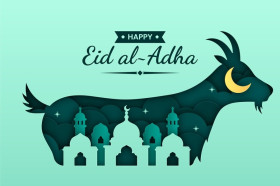 IDUL ADHA - Ilustrasi peringatan lebaran Haji atau Idul Qurban 2024. Berikut jadwal libur dan cuti bersama Idul Adha. Ilustrasi/Freepik.