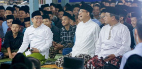 (anies - muhaimin diacara hari santri nasional/foto: instagram @cakiminnow)