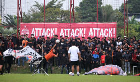 PERSIB PERSIJA - Persib dan Persija akan  bertanding Stadion Si Jalak Harupat, Kabupaten Bandung. Jakmania dilarang datang ke Bandung. - Foto dok.persija.id.