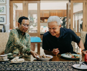 REKAPITULASI KPU - Paslon no urut 3, Ganjar Pranowo dan Mahfud MD dijadwalkan akan bertemu hari ini usai pengumuman hasil rekapitulasi perhitungan suara Pemilu 2024 oleh KPU RI. (Instagram/@ganjar_pranowo).