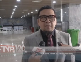 Ketua Komisi II DPR RI, Ahmad Doli Kurnia mengatakan, jika pilkada ulang bisa menggunakan APBN. (Foto: TV Parlemen).