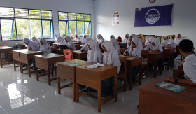 SMAN & MAN TANGERANG AKREDITASI A -Ilustrasi siswa SMA di dalam kelas. Daftar 8 SMAN dan MAN di Tangerang dengan akreditasi A. -Ilustrasi/sma.kemdikbud.go.id